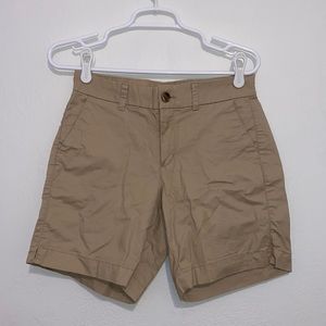 khaki shorts